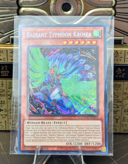 Radiant Typhoon Krosea DOOD-EN015 1st Ed Secret Rare Doom Of Dimensions Yu-Gi-Oh - Image 1