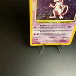 Mewtwo 010/102 Base Set Holo Unlimited Rare Card LP Vintage Pokemon Card - Image 5