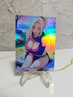 Ino Trading Card Waifu Goddess Story Anime Girl holo Karte Manga sexy Full Art - Image 1