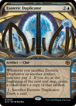 Esoteric Duplicator (Showcase) - Light Play MTG - Image 1