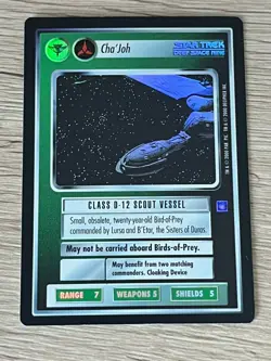 Star Trek CCG - Reflections - Cha'Joh - VR (Very Rare) Foil Card - Image 1