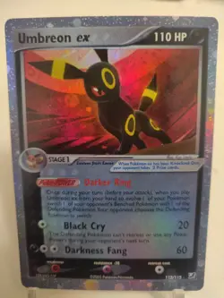 "Custom-Made"High Quality,Umbreon Ex Unseen Forces"Display-card" - Image 1