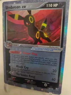 "Custom-Made"High Quality,Umbreon Ex Unseen Forces"Display-card" - Image 2