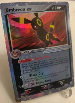 "Custom-Made"High Quality,Umbreon Ex Unseen Forces"Display-card" - Image 3