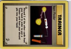 Pokemon Item Finder Base Set 2 103/130 Rare WOTC Trading Card TCG - Image 5