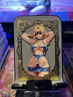Goddess Story Metal Card Serialized Anime Waifu Random # Nier Automata - Image 1