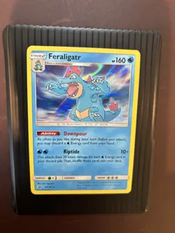 Feraligatr 24/70 - Holo Rare Dragon Majesty Pokemon Card TCG - NM - Image 1