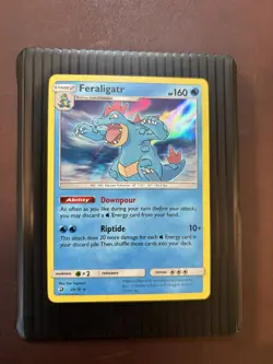 Feraligatr 24/70 - Holo Rare Dragon Majesty Pokemon Card TCG - NM - Image 2