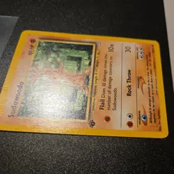 Sudowoodo 77/111 1st Edition Neo Genesis Pokemon Card LP - Image 2