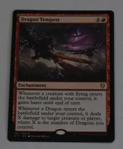 DRAGON TEMPEST Red Rare Enchantment COMMANDER 2017 MTG Card - Image 2
