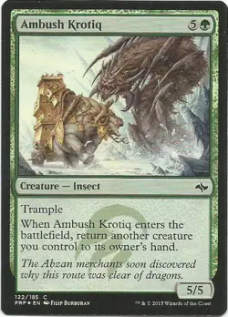1x Foil - Ambush Krotiq - Magic the Gathering MTG Fate Reforged - Image 1