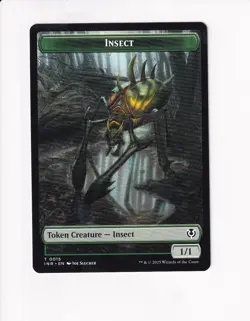 MAGIC THE GATHERING MTG INNISTRAD REMASTERED DOUBLE TOKEN INSECT / SPIDER (#2) - Image 1