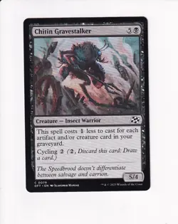 MAGIC THE GATHERING MTG AETHERDRIFT CHITIN GRAVESTALKER (#1) - Image 1