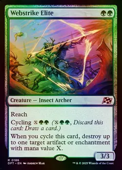Webstrike Elite Aetherdrift NM MTG Foil - Image 1