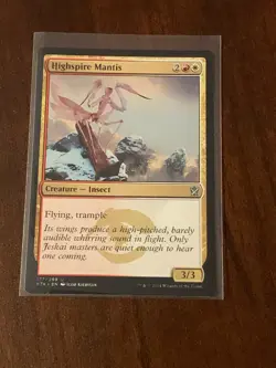 Magic the Gathering Khans of Tarkir Highspire Mantis - Image 1