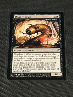 Magic the Gathering Planar Chaos Deadly Grub - Image 1