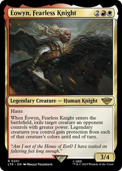 1x Eowyn, Fearless Knight NM Eng MTG - LOTR: Tales of Middle Earth - Image 1