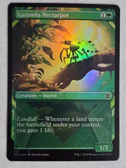 Kazandu Nectarpot 306 (Showcase) Zendikar Rising Foil Magic the Gathering - Image 1
