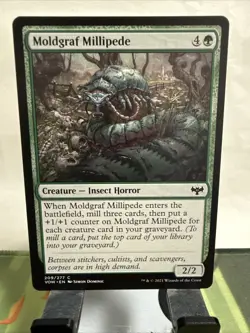 Moldgraf Millipede #209/277 Magic The Gathering Crimson Vow NM English - Image 1
