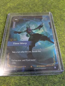 Time Warp Riftbound League Of Legends Origins Foil OGN 122/298 - Image 1