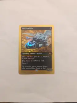 The Last Ride *First-Place Foil* Aetherdrift NM MTG - Image 1