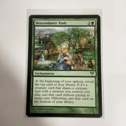 MTG Magic The Gathering Descendants’ Path 173/244 Avacyn Restored Rare M/NM - Image 1