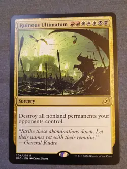 Magic The Gathering, Ruinous Ultimatum, Ikoria: Lair of Behemoths, Regular MT/NM - Image 1