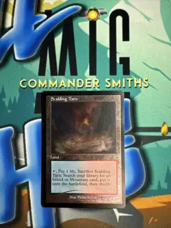 Scalding Tarn ✨ RETRO ETCHED FOIL ✨ MTG NM (439) MH2 Modern Horizons 2 - Image 1
