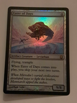 Eater of Days FOIL LP/MP Darksteel MTG Magic the Gathering - Image 1
