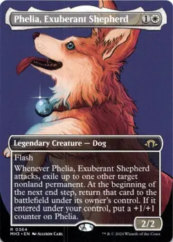 MTG Phelia, Exuberant Shepherd (Borderless) (364) | NM | Modern Horizons 3 {MH3} - Image 1