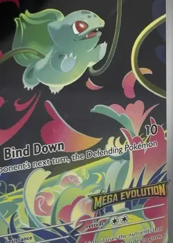 Pokemon TCG Bulbasaur 133/132 MEGA EVO GOLD PROMO STAMPED - ENGLISH Graded ACE 9 - Image 4