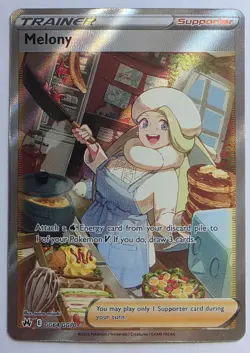 Pokemon TCG Melony Ultra Rare Crown Zenith: Galarian Gallery GG64/GG70 NM - Image 1