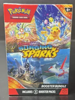 Pokemon TCG SURGING SPARKS Booster Bundle - New/Sealed - Free Shipping - Image 1