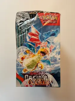 Pokemon TCG Scarlet & Violet Obsidian Flames Booster Box (36 Packs) New & Sealed - Image 5