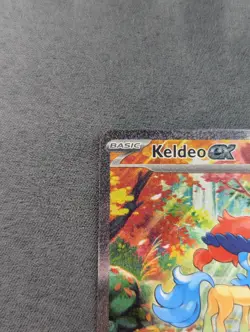 Pokemon Keldeo EX 167/086 White Flare Special Illustration Rare NM - Image 3