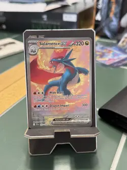 Pokemon Journey Together Salamence EX #187 Ungraded - Image 3