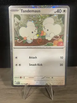 Pokemon TCG Tandemaus Pokemon Promos 167/193 Holo Promo Cosmos Holo Rare Promo - Image 1