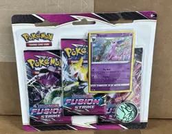Pokemon Fusion Strike 3 Pack Blister w/ Espeon Promo Factory Sealed - Image 1