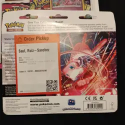 Pokemon TCG: Sword & Shield - Fusion Strike 3-Pack Blister (Espeon Promo). - Image 2
