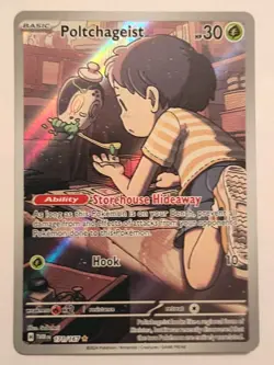 Poltchageist Full Art 171/167 Sv06: Twilight Masquerade POKEMON NEAR MINT - Image 1