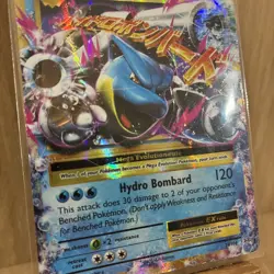 Pokemon Evolutions Holo Rare Mega Blastoise EX 22/108 2016 - Image 2