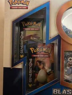 Pokemon 2016 Generations BLASTOISE EX Red & Blue Collection Box 20th Anniversary - Image 5