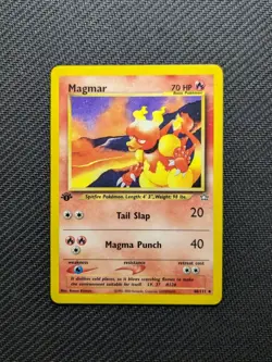 Magmar 40/111 Neo Genesis 1st Edition NM / LP Condition Pokemon TCG 2000 - Image 1