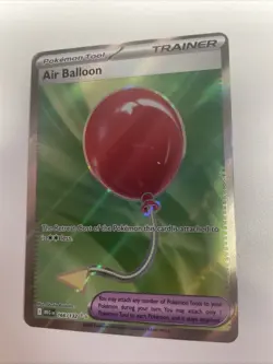 Pokemon TCG Air Balloon Full Art Ultra Rare 166/132 Mega Evolution NM Free Ship - Image 1