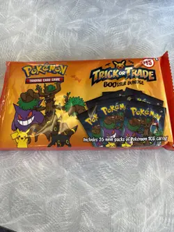 Pokemon TCG: 2024 Trick or Trade BOOster Bundle SEALED NEW 2024 - 35 Mini Packs - Image 2