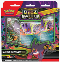NEW Factory Sealed 2025 Pokemon Mega Battle Deck Mega Gengar ex -English -TCG - Image 1