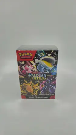 Pokemon TCG Scarlet & Violet Paldean Fates Factory Sealed Booster Bundle - Image 1