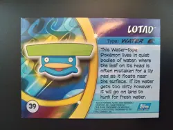 2004 Topps Pokemon Advanced Challenge Holo Foil Lotad - Image 4