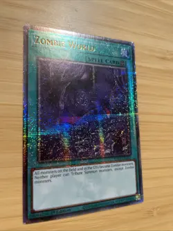 Yugioh! Zombie World RA03-EN205 Quarter Century Secret Rare 1st Ed NM QCR - Image 2