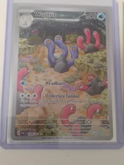 Pokemon Paldean Fates/Pawmi,Wugtrio Illustration Rare/Promo Holo Cards - Image 4